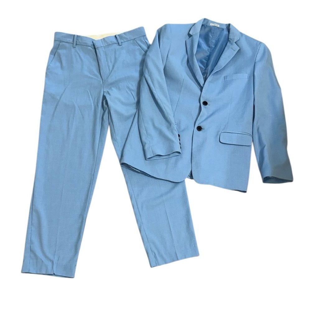 Calvin  Klein Blue Jacket Suit(Size 18)